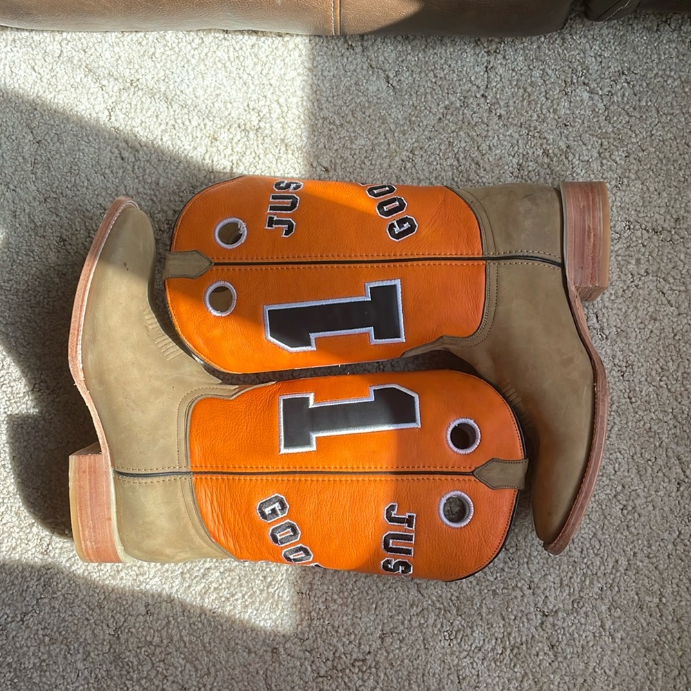 Rockin Leather Dukes of Hazzard Boots